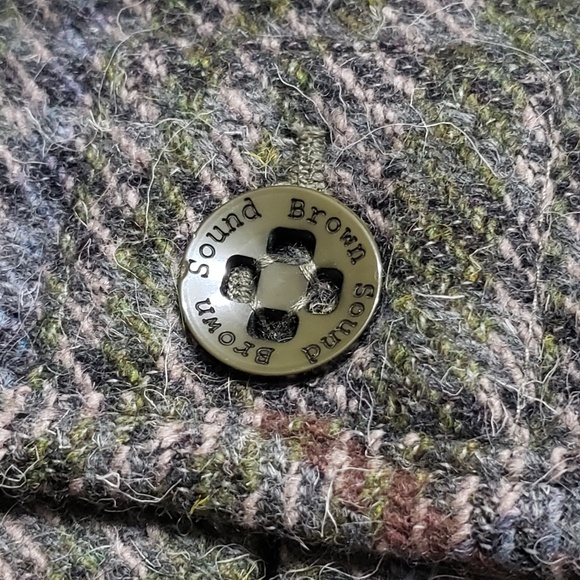 EUC Brown sound men's wool coat - Picture 6 of 8